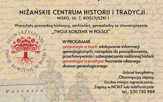 Warsztaty genealogiczne dla dorosłych