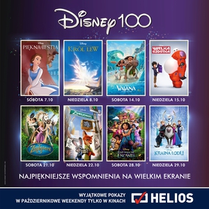 100 lecie Disneya w Kinie Helios