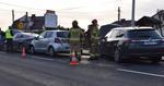 Zderzenie czterech samochodów w Tarnobrzegu. Utrudnienia w ruchu na trasie Tarnobrzeg - Sandomierz  [FOTO]
