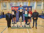 Tarnobrzeg: Janusz Malarz z brązowym medalem 2 Grand Prix Polski Weteranów w tenisie stołowym.