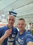 Brązowy medal Krzysztofa Ślęczki na Otwarty Zimowych Mistrzostwach Polski w pływaniu w kategorii Masters