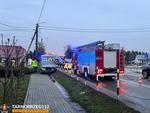 WYPADEK W GORZYCACH. DWIE OSOBY W SZPITALU