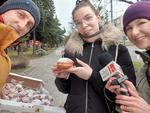 Tarnobrzeg. Rozdaliśmy pączki mieszkańcom
