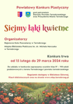 Konkurs plastyczny "Siejmy łąki kwietne" - Koło Pszczelarzy i MBP zapraszają do udziału |