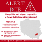 Jedna osoba nie żyje po zatruciu. Alert RCB: "Nie jedz mięsa z targowiska w Nowej Dębie" |