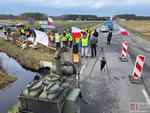 Baranów Sandomierski. Rolnicy wciąż protestują w Durdach