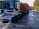 Wypadek na drodze wojewódzkiej nr 871 w Grębowie. Utrudnienia w ruchu |