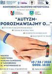 Tarnobrzeg: "Autyzm - porozmawiajmy o…"