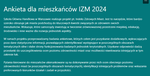 Szkoła Główna Handlowa w Warszawie realizuje projekt pt. Indeks Zdrowych Miast. Prosimy o wypełnienie ankiety.