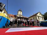 Narodowe Czytanie 2024 w Tarnobrzegu - wspólne czytanie "Kordiana" w Parku Dzikowskim