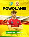 Konrad Cymerys w reprezentacji Polski U-17!