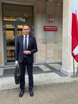 Prezydent Łukasz Nowak na spotkaniach w dwóch ministerstwach