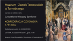 24.10 (czwartek) "Konfederacja Dzikowska 1734 roku" |