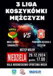 MKKS Siarka Tarnobrzeg - Resovia II Rzeszów. Mecz 3. ligi koszykówki już w niedzielę 29. grudnia. Można wygrać 1000 zł |