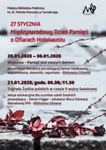 21.01 (wtorek) Międzynarodowy Dzień Pamięci o Ofiarach Holokaustu w MBP, w Tarnobrzegu |