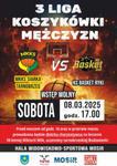 W sobotę 8. marca koszykarze Siarki wracają do gry |