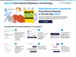 Bilety komunikacji miejskiej - możliwość zakupu przez e-podróżnik