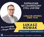 Live chat z prezydentem Tarnobrzega we wtorek 6 maja br. |