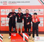SUKCES ZAWODNIKÓW IKS JEZIORO TARNOBRZEG W CZARNOGÓRZE W ITTF WORLD PARA CHALLENGER PODGORICA 2025