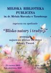 Blisko natury i tradycji - w środę 25 czerwca br. spotkanie z Jolantą Tworek i promocja najnowszych książek dla dzieci |