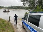 Policjanci monitorują sytuację hydrologiczną na terenie powiatu tarnobrzeskiego