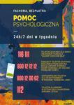 Fachowa, bezpłatna pomoc psychologiczna