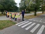 Aby droga do przedszkola była bezpieczna - spotkanie z policjantami