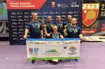 Tenisiści stołowi IKS Jezioro Tarnobrzeg z trzema medalami w Zielonej Górze!
