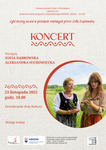 21.11 (piątek) Spotkanie z pieśniami regionu, czyli finał projektu śpiewaczego Zofii Dąbrowskiej i Aleksandry Suchowieckiej |