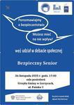 Zapraszamy do udziału w debacie społecznej "Bezpieczny Senior"