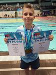 Kacper Szponder ze złotym i brązowym medalem w ogólnopolskich zawodach "Od Młodzika do Olimpijczyka"