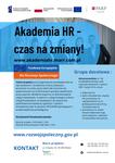Nabór do projektu "Akademia HR - czas na zmiany"