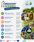 Pikniki, warsztaty i potańcówki czyli "Funduszowy Czerwiec - Europa w naszej okolicy". Program wydarzenia |
