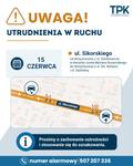 UWAGA! UTRUDNIENIA W RUCHU