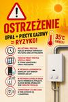 UWAGA NA CZAD W UPALNE DNI!