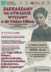 Zapraszamy na otwarcie wystawy poświęconej dr Oldze Lilien