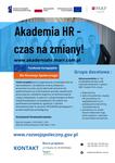 Rusza kolejny nabór do projektu "Akademia HR - czas na zmiany"
