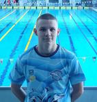 Mateusz Gajewski z UKS "Delfin" Tarnobrzeg w finałach Mistrzostw Polski Juniorów Młodszych