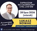 Live chat z prezydentem Tarnobrzega we wtorek 28. lipca |
