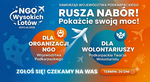 Ruszył nabór do konkursów "NGO Wysokich Lotów" i "Podkarpackie Twarze Wolontariatu"