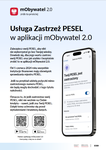 Zastrzeż PESEL w aplikacji mObywatel 2.0