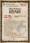 Narodowe Czytanie "Dziadów" Adama Mickiewicza