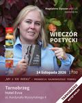 WIECZÓR POETYCKI Z PROF. MAGDALENĄ SZPUNAR W HOTELU EVVA W TARNOBRZEGU - TVL Telewizja Lokalna Tarnobrzeg